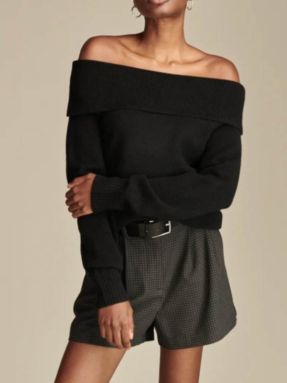 Lucky Brand Cloud Soft Off The Shoulder Sweater